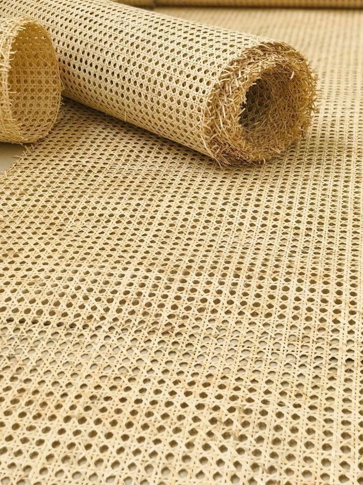 Cane Weaving Mat Roll | Cane Webbing | Cane Mesh for Furniture, Basket, Chair, Cabinet, Almirah (18x48 inches)