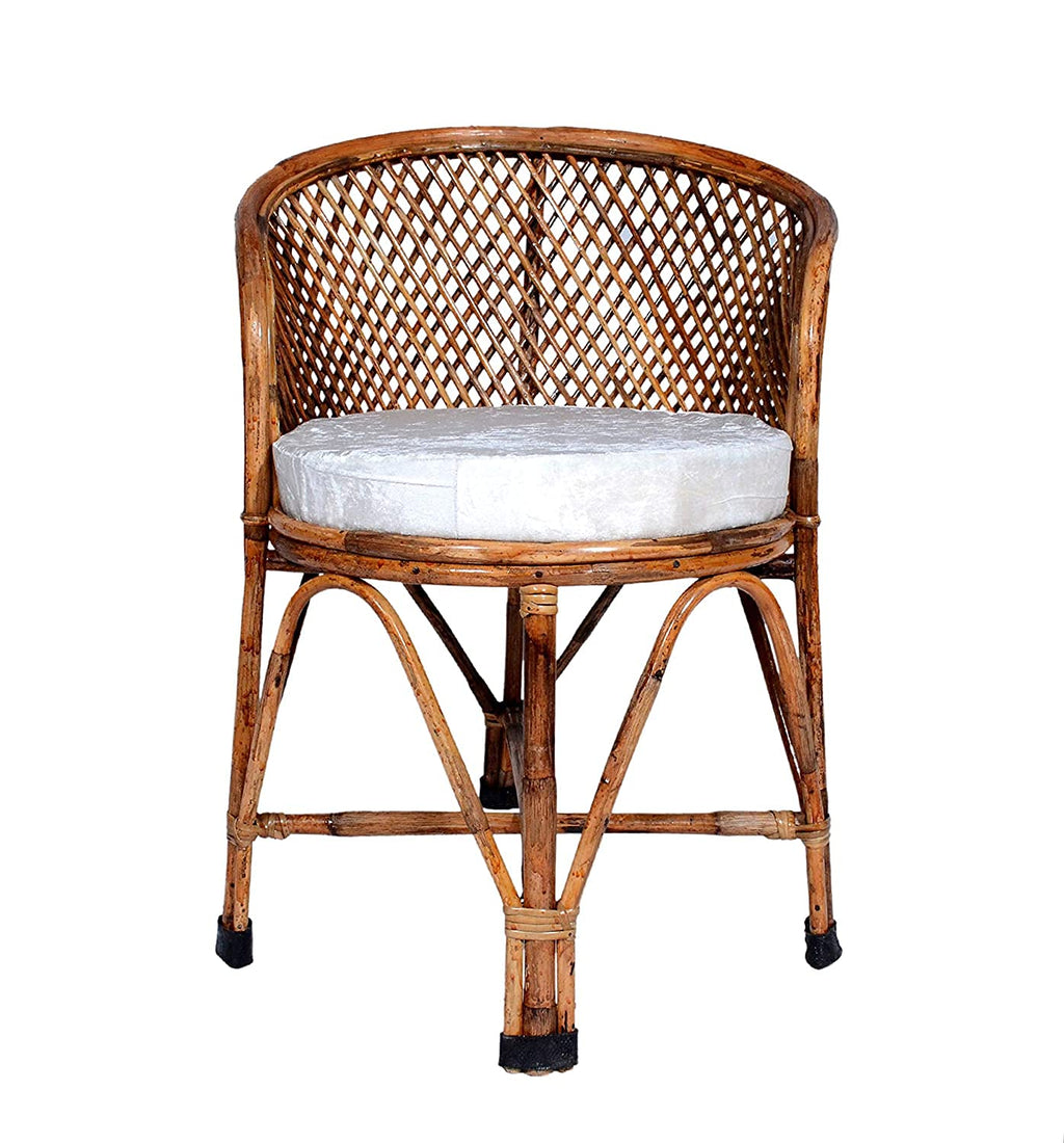 Cane Chair, Kursi with Cushion