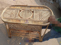 Cane Table, Coffee Table,Tea Table, Serving Table, Center Table for Living Room(Glass not Included)(Ring)