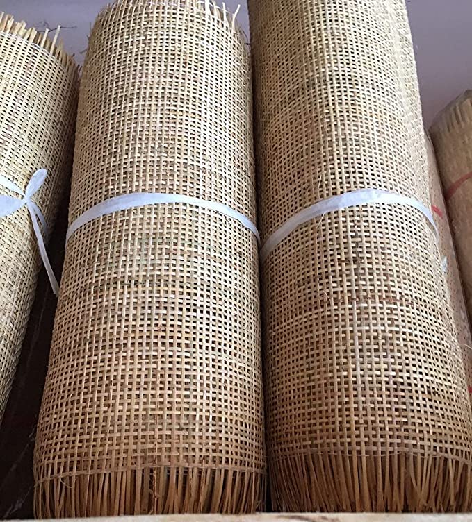 Cane Weaving Mat, Cane Webbing, Cane Mesh for All Kinds of Furniture - Size 12*19 inch