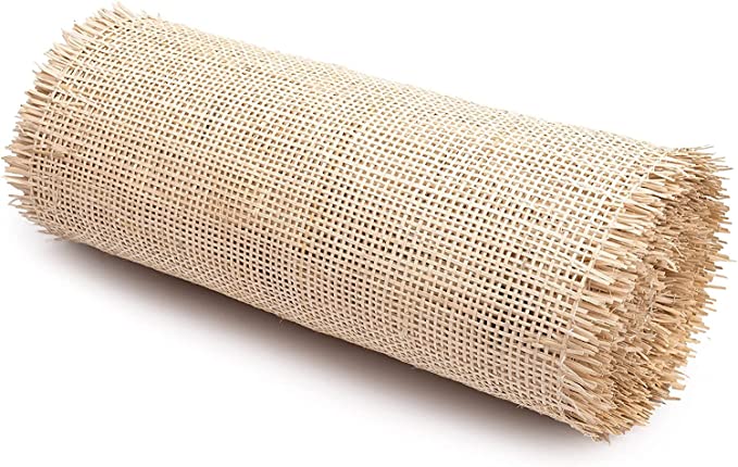 Cane Weaving Mat, Cane Webbing, Cane Mesh for All Kinds of Furniture - Size 13x26 inch