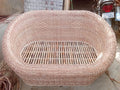 Bamboo Cane Two Seater Sofa for Home, Living Room,Office