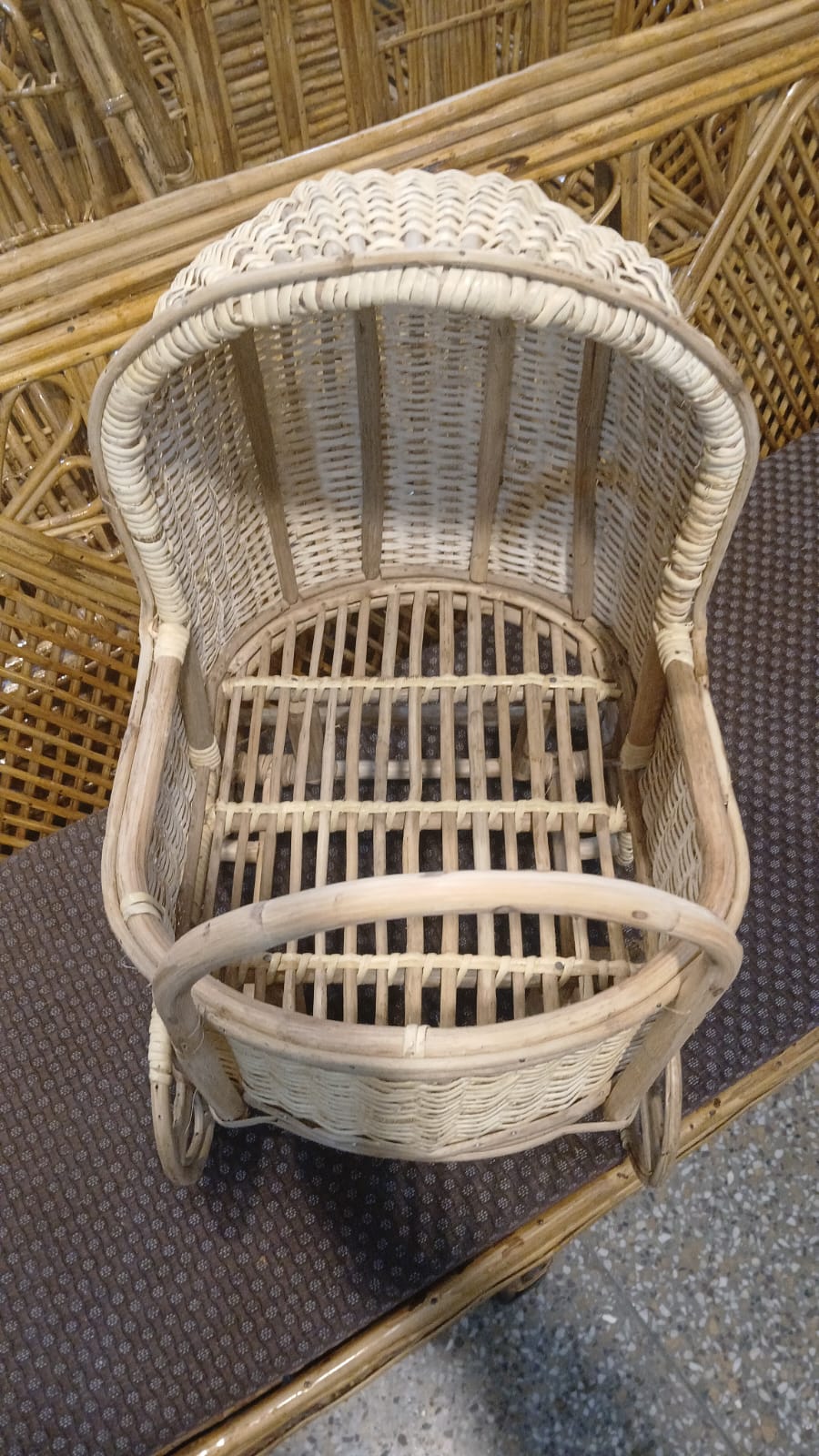 Baby Carriage photography props, Doll Stroller, Flower Basket, Wicker Doll Stroller, Wicker Doll Pram, Wicker Willow Doll Stroller, Baby Shower Decor