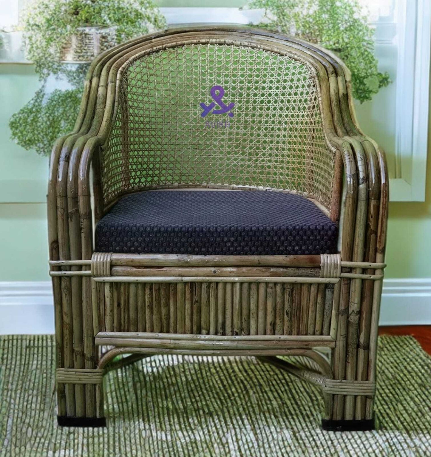 Rattan Cane Weaving Chair