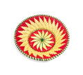 Natural Grass Fruit Basket,Vegetables Basket,Roti Basket,Kitchen Storage Basket, (Multicolour)