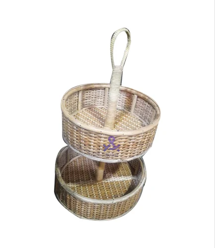 Brown Kitchen Cane Baskets, Size: 11x15inch