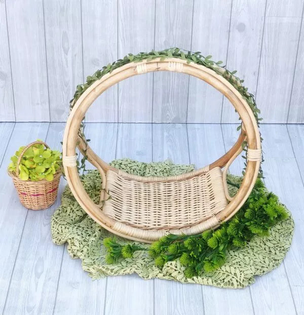 Cane Swing Weaving Props for Newborn, Toddler, and Kids Photography Shoots